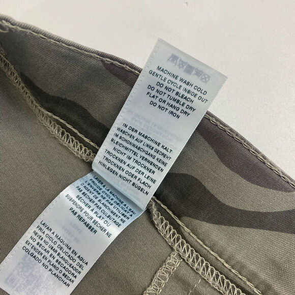 True Religion World Tour Starlet Green Camouflage Legging Pant Sz M Pull On - Picture 6 of 10